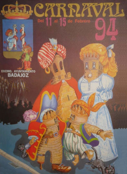 cartel-carnaval-badajoz-culba-1994