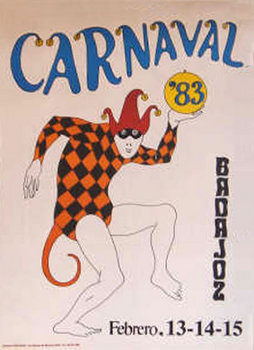 cartel-carnaval-badajoz-culba-1983