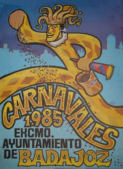 cartel-carnaval-badajoz-culba-1985