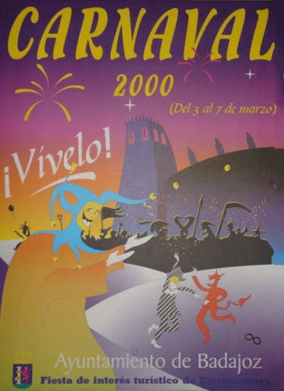 cartel-carnaval-badajoz-culba-2000